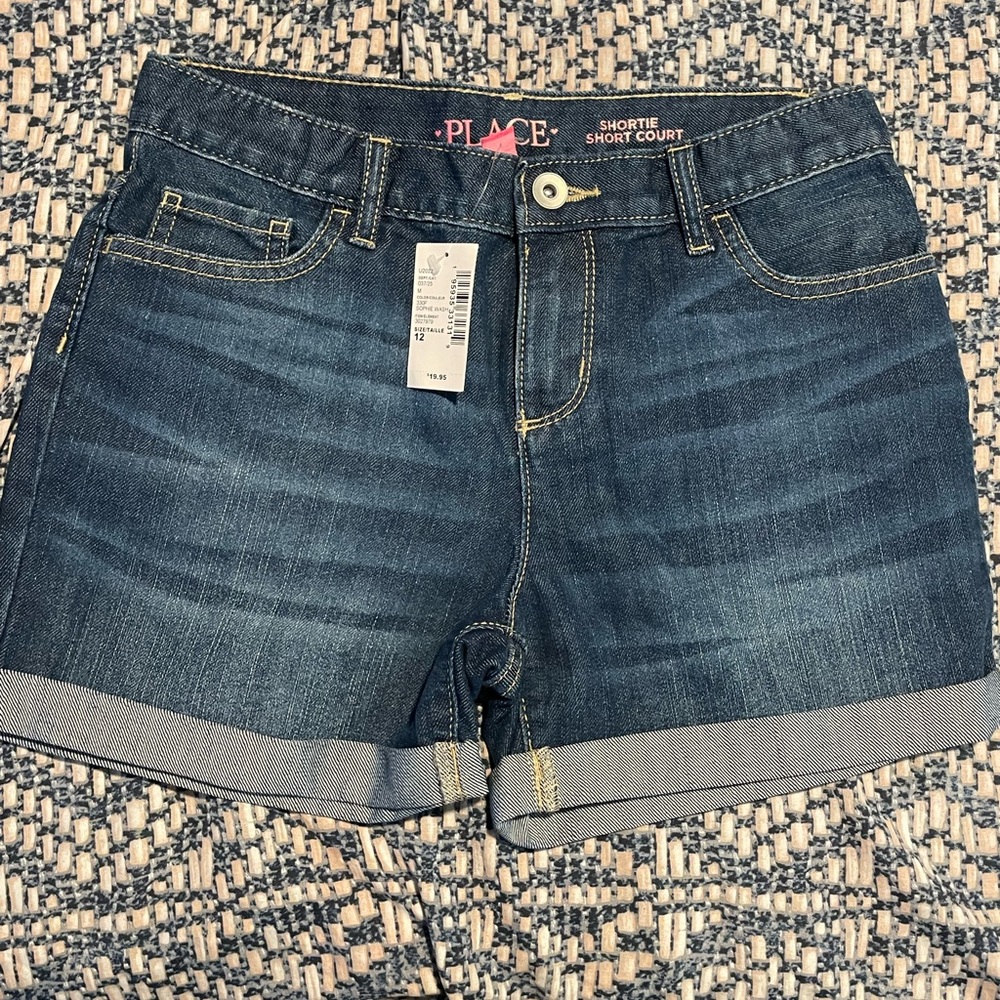 Children’s place girls shorts - 12 - NWT